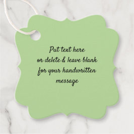 Wählen Sie Ihre eigene Design- und Farbfavorisieru Geschenkanhänger