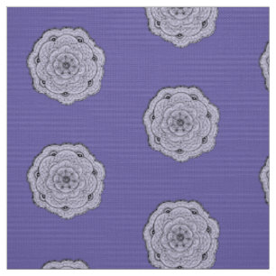 Wählen Sie Ihre eigene Farbleiste Doily Blume Stoff