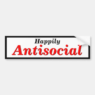 Wählen Sie Ihre eigene Freude zu sein oder antisoz Autoaufkleber