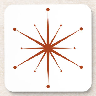 Wählen Sie Ihre eigene Sternexplosion Spaß Retro Getränkeuntersetzer