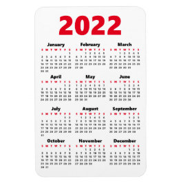 Wählen Sie Ihre eigenen Farben aus | Kalenderzeits Magnet