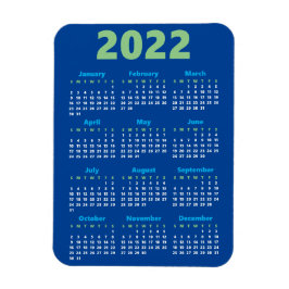 Wählen Sie Ihre eigenen Farben aus | Kalenderzeits Magnet