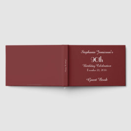 WÄHLEN SIE IHRE FARBE Geburtstagspartei Speicher/G Gästebuch