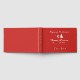 WÄHLEN SIE IHRE FARBE Geburtstagspartei Speicher/G Gästebuch
