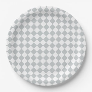 Wählen Sie Ihre Farbe in einem Schritt Checked Dia Pappteller