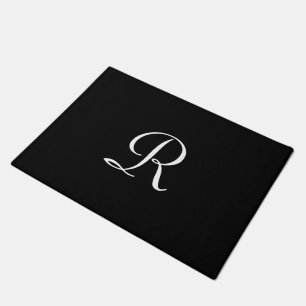 WÄHLEN SIE IHRE FARBE Monogrammierte Fußmatte Türm