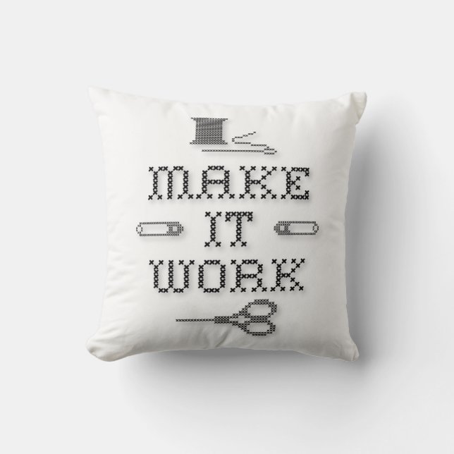 Wählen Sie Ihre Hintergrundfarbe aus Kissen (Vorderseite)