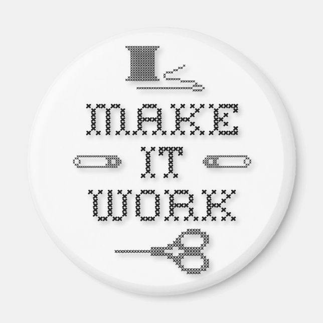 Wählen Sie Ihre Hintergrundfarbe aus Magnet (Vorne)