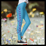 WÄHLEN SIE IHRE Leggings für benutzerdefiniertes Y<br><div class="desc">WÄHLEN SIE IHRE FARBEN Yoga-Leggings! Mit einem lila Drehbuch bis zu einem Bein! Beispiel ist himmelblau,  aber Sie können leicht an die Farbe Ihrer Wahl anpassen. Auch leicht zu ändern oder zu löschen Beispieltext. "Erstellen Sie Ihre eigene" Alle Rechte vorbehalten © 2024 Alan & Marcia Socolik.</div>