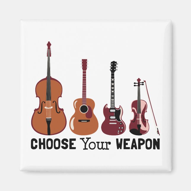 Wählen Sie Ihre Waffe aus Magnet (Vorne)