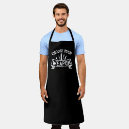 Wählen Sie Ihre Waffe Funny Niedlich Bake Küche Schürze