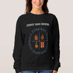 Wählen Sie Ihre Waffe - Hexen Symbole Poster und S Sweatshirt