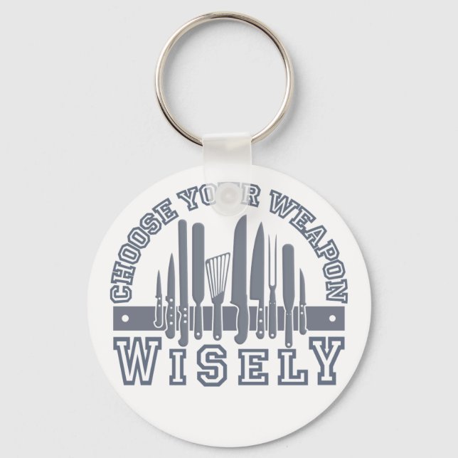 Wählen Sie Ihre Waffenkette aus Schlüsselanhänger (Vorderseite)