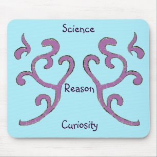 Wählen Sie Ihre Werte Mat, Bio Muster Mousepad