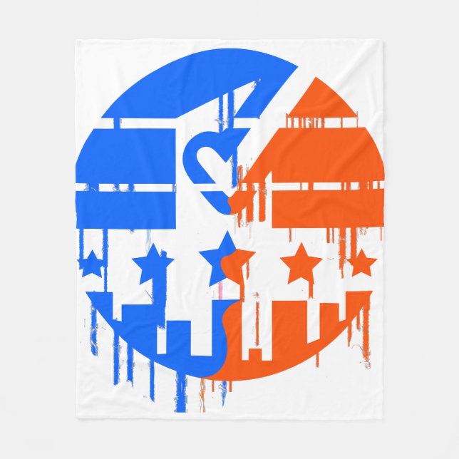 Wählen Sie Ihre Zukunft Fleecedecke (Vorderseite)