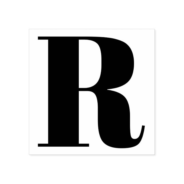 Wählen Sie Ihren eigenen Brief | Schriftart Style: Gummistempel (Prägung)