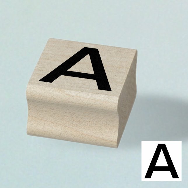 Wählen Sie Ihren eigenen Brief | Schriftart Style: Gummistempel (Von Creator hochgeladen)