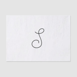 Wählen Sie Ihren eigenen Brief Schriftart Style: Seidenpapier