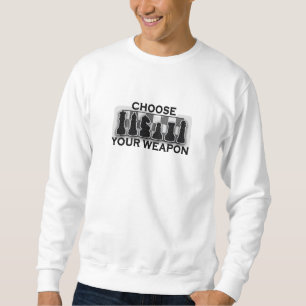 Wählen Sie Ihren Waffenschach aus Sweatshirt