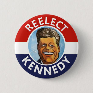 WÄHLEN SIE JFK JACK KENNEDY WIEDER BUTTON