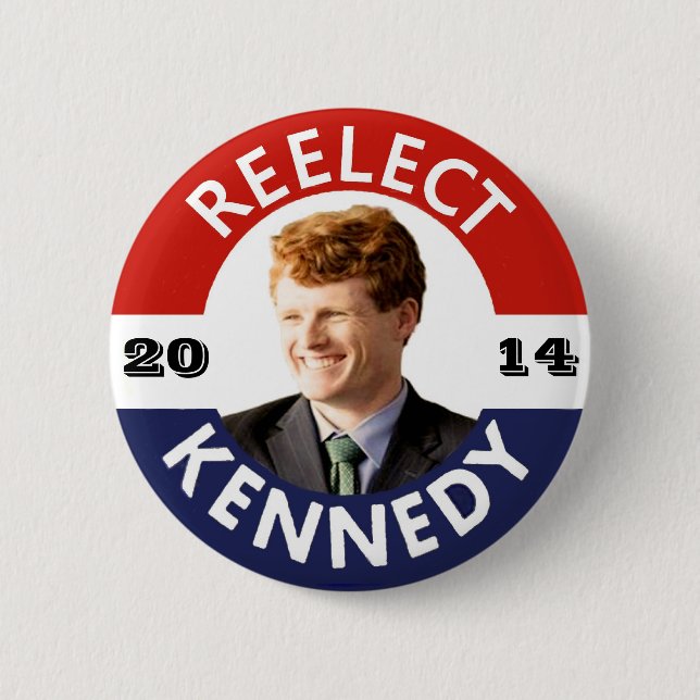 WÄHLEN SIE JOE KENNEDY 2014 WIEDER BUTTON (Vorderseite)