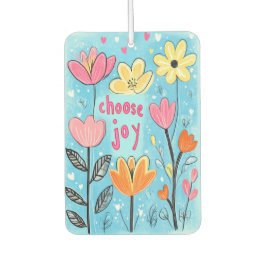 Wählen Sie Joy & Happy Flower Girl doppelseitig - Autolufterfrischer