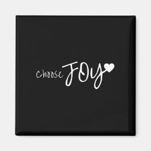 Wählen Sie Joy Heart Inspirational Motivierend Magnet