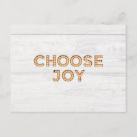 Wählen Sie Joy Light Up Style Letters Positive Mes