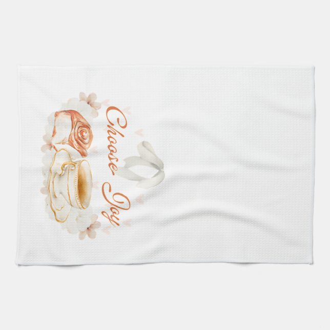 Wählen Sie Joy - Teetücher - Cinnamon Roll & Tee Geschirrtuch (Horizontal)