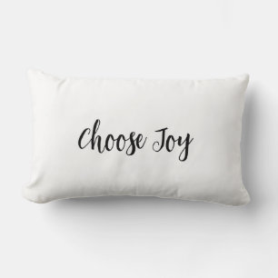 Wählen Sie Joy Throw Pillow Lendenkissen