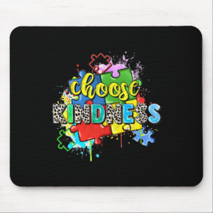 Wählen Sie Kindness Puzzle World Autismus Awarenes Mousepad