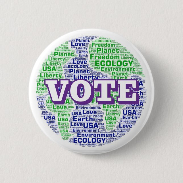 WÄHLEN (Sie können die Wörter ändern) Button (Vorderseite)