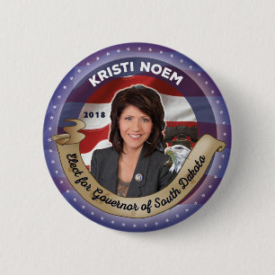 Wählen Sie Kristi Noem für Gouverneur von South Button