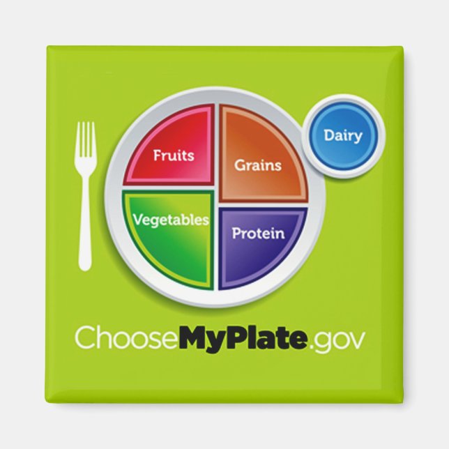 Wählen Sie "Mein Plate" (grün) Magnet (Vorne)