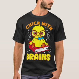 Wählen Sie mit Braunen Funny Sarcastic Smart Intel T-Shirt