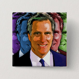 Wählen Sie Mitt Romney für Präsidenten Button