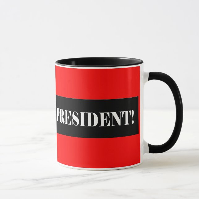 Wählen Sie nein für Präsidenten Tasse (Rechts)
