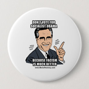 WÄHLEN SIE NICHT FÜR SOZIALISTISCHEN OBAMA BUTTON
