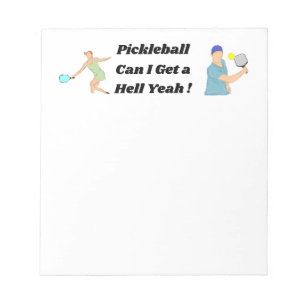 Wählen Sie Notepad aus. Funny Pickleball Notepad. Notizblock