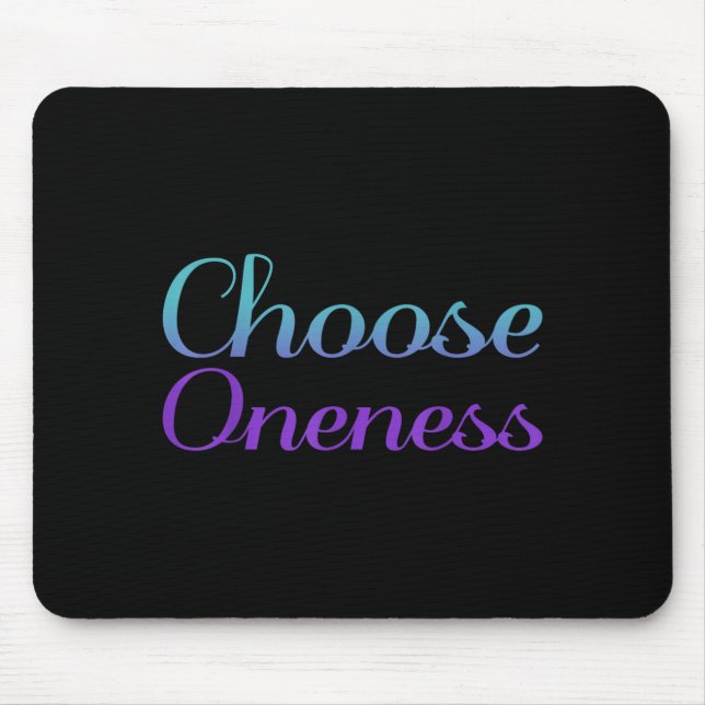 Wählen Sie Oneness Prevention Kunstwerke Mousepad (Vorne)