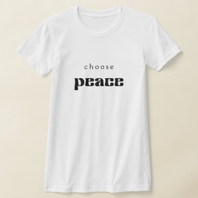 Wählen Sie Peace T - Shirt (Ablage )