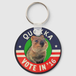 Wählen Sie Quokka Präsidenten im Jahre 2016 Schlüsselanhänger