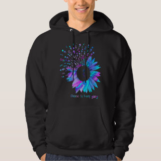 Wählen Sie Selbstmordbewusstsein Behalten Sonnenbl Hoodie