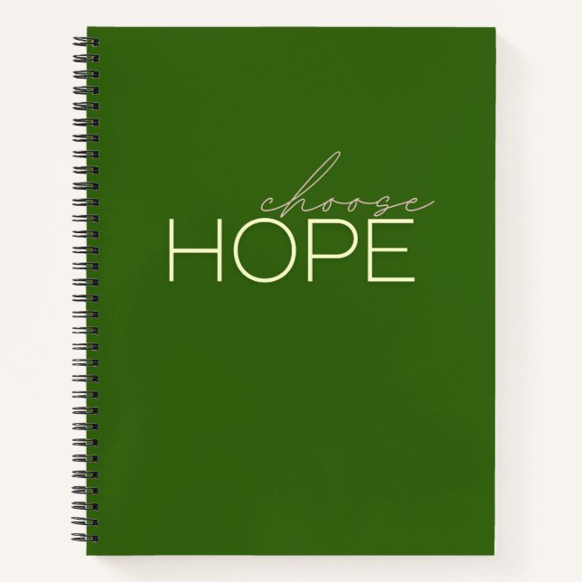 Wählen Sie "Spiral Notebook Journals" Notizbuch (Vorderseite)