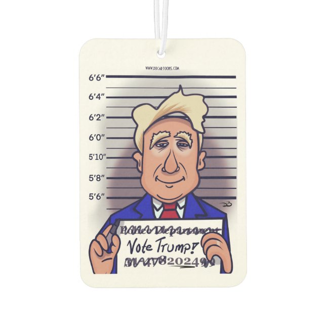 Wählen Sie Trump Car Air Freshener Autolufterfrischer (Rückseite)