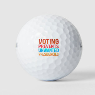 Wählen verhindert ungewollte Präsidentschaftswahle Golfball