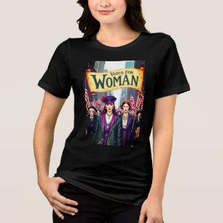 Wahlen zum Frauenrecht 2025 Tri-Blend Shirt