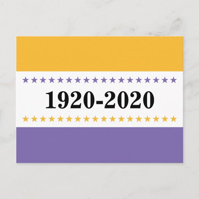 Wahlen zum Wahlsieg für Frauen 100 Jahre Postkarte (Vorderseite)