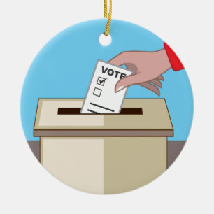 Wählenkasten Keramikornament