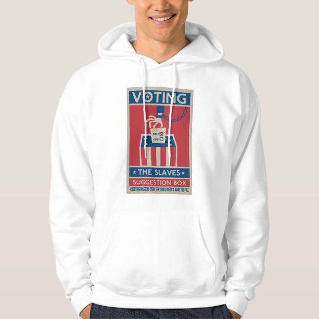 WählenShirt Hoodie (Vorderseite)